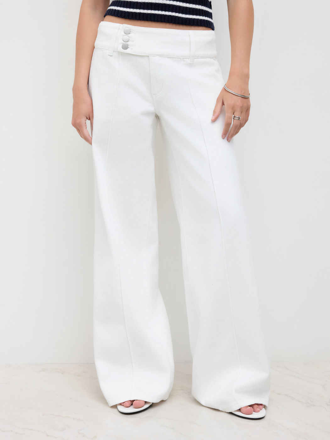 Denim Low Rise Baggy Jeans