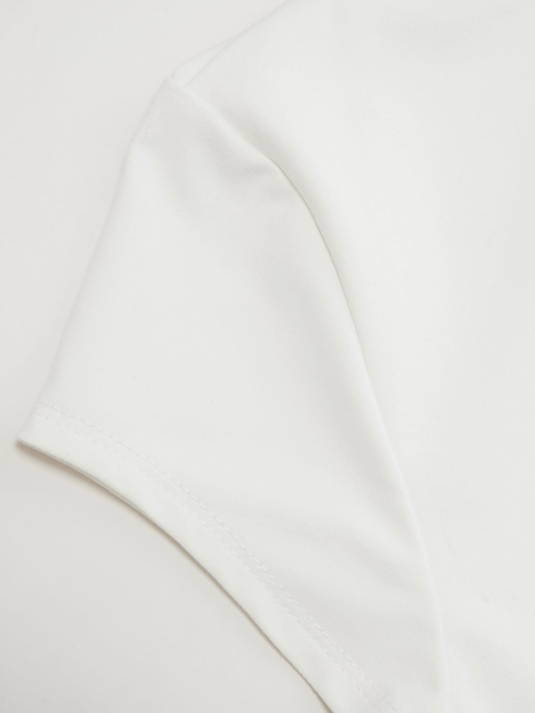 Mandarin Collar Short Sleeve Cut Out Top