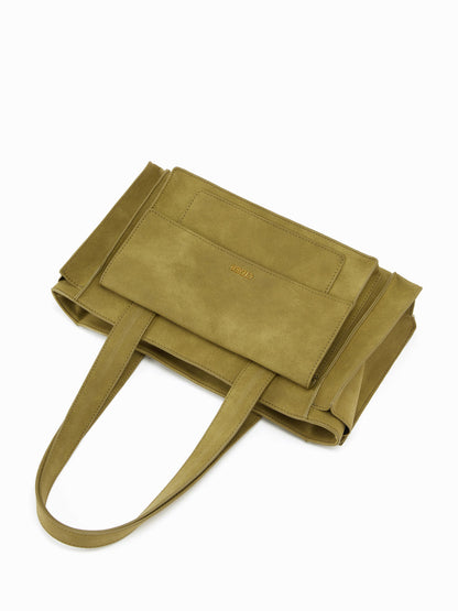FLAP POCKET SHOULDER BAG