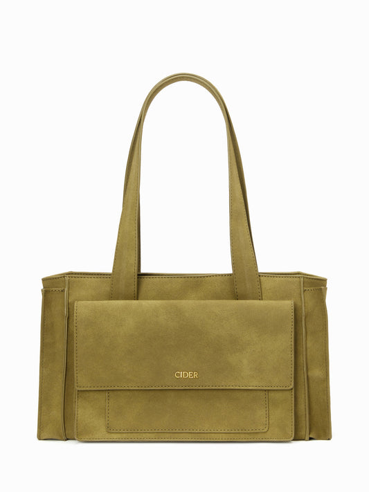 FLAP POCKET SHOULDER BAG