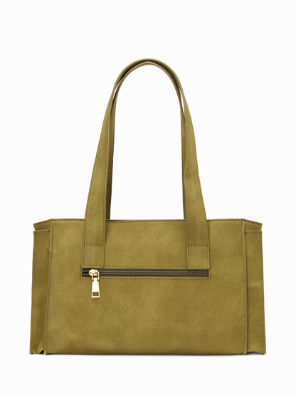FLAP POCKET SHOULDER BAG