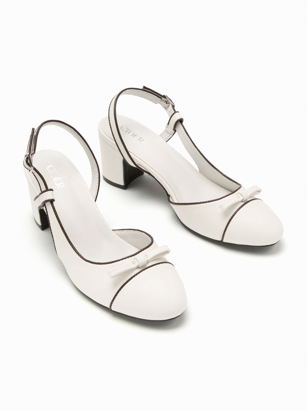 BOWKNOT SLINGBACK HEELS