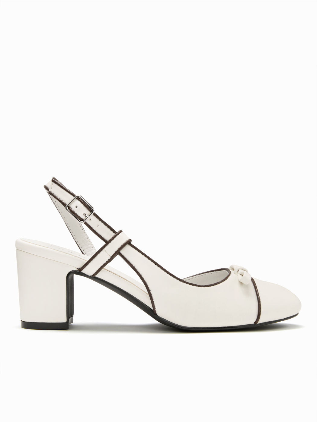 BOWKNOT SLINGBACK HEELS